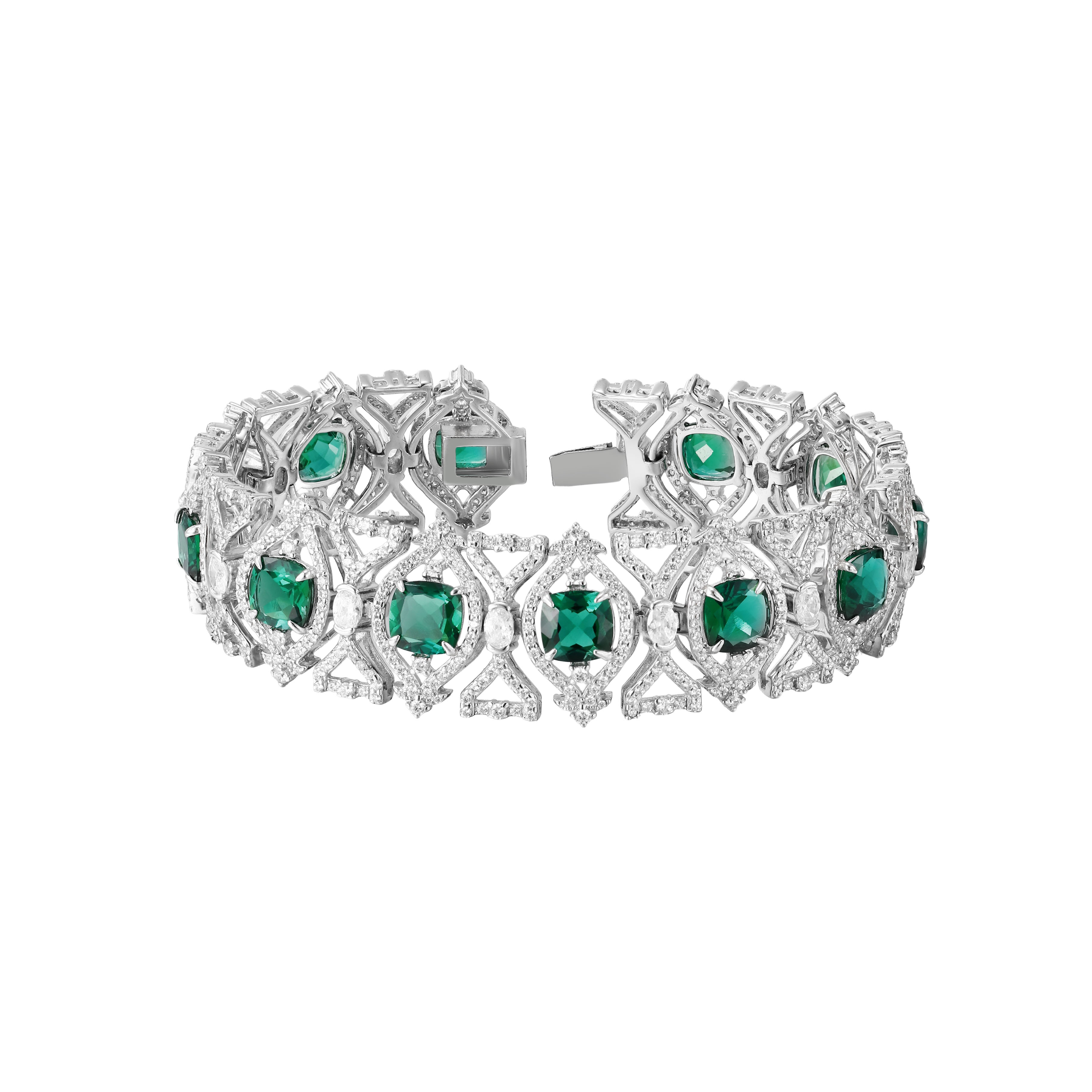The Emerald Deco Bracelet