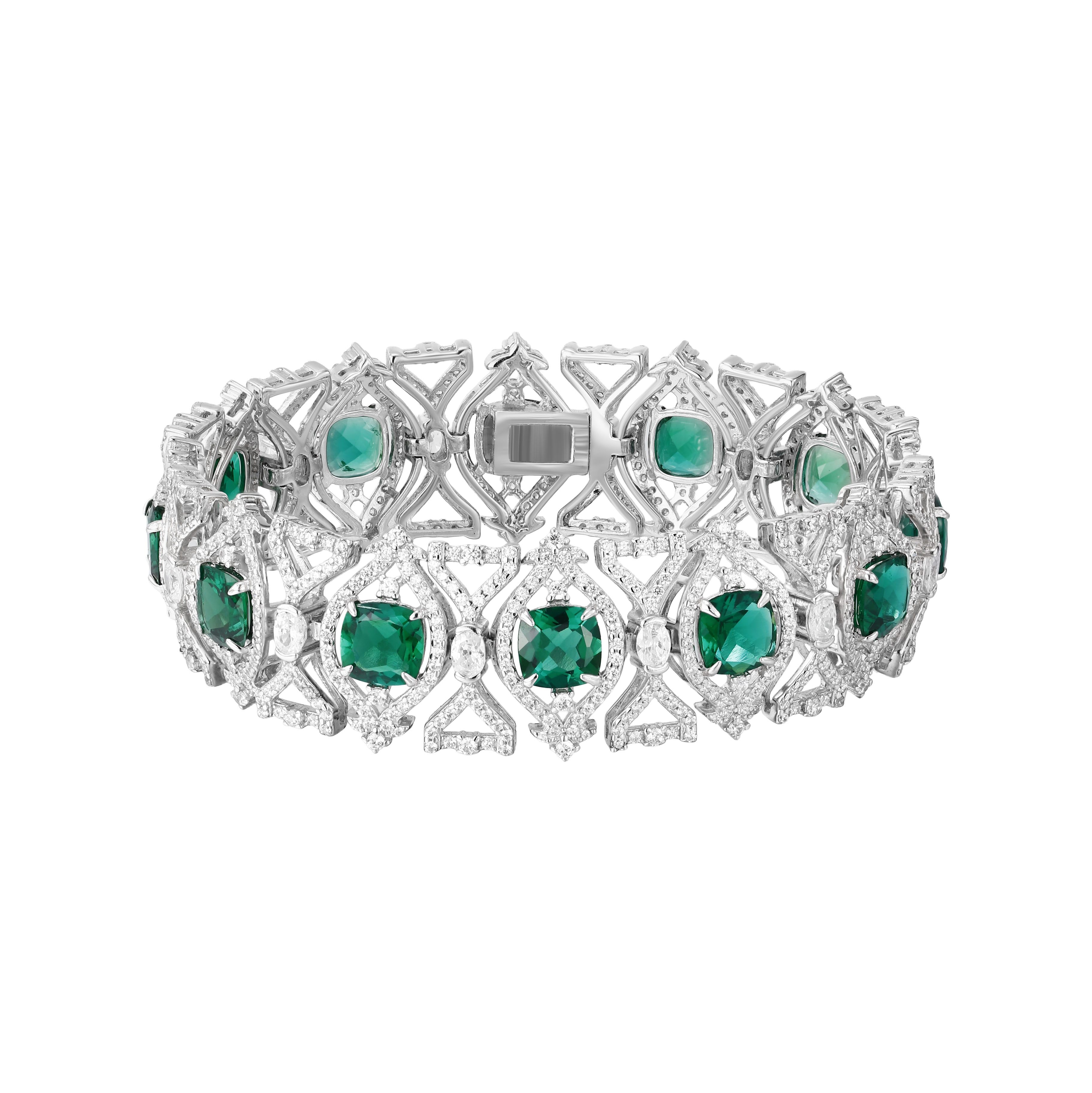 The Emerald Deco Bracelet