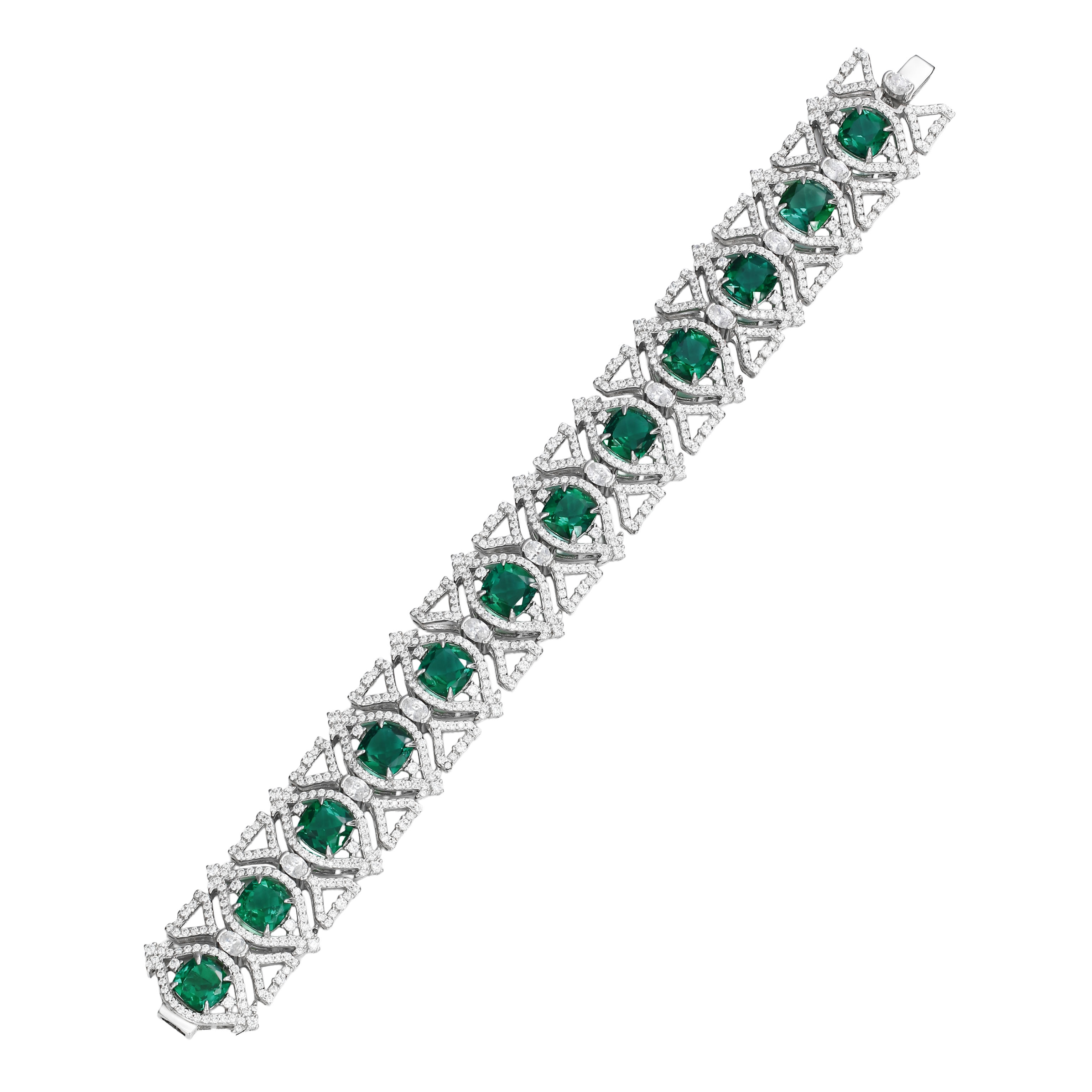The Emerald Deco Bracelet