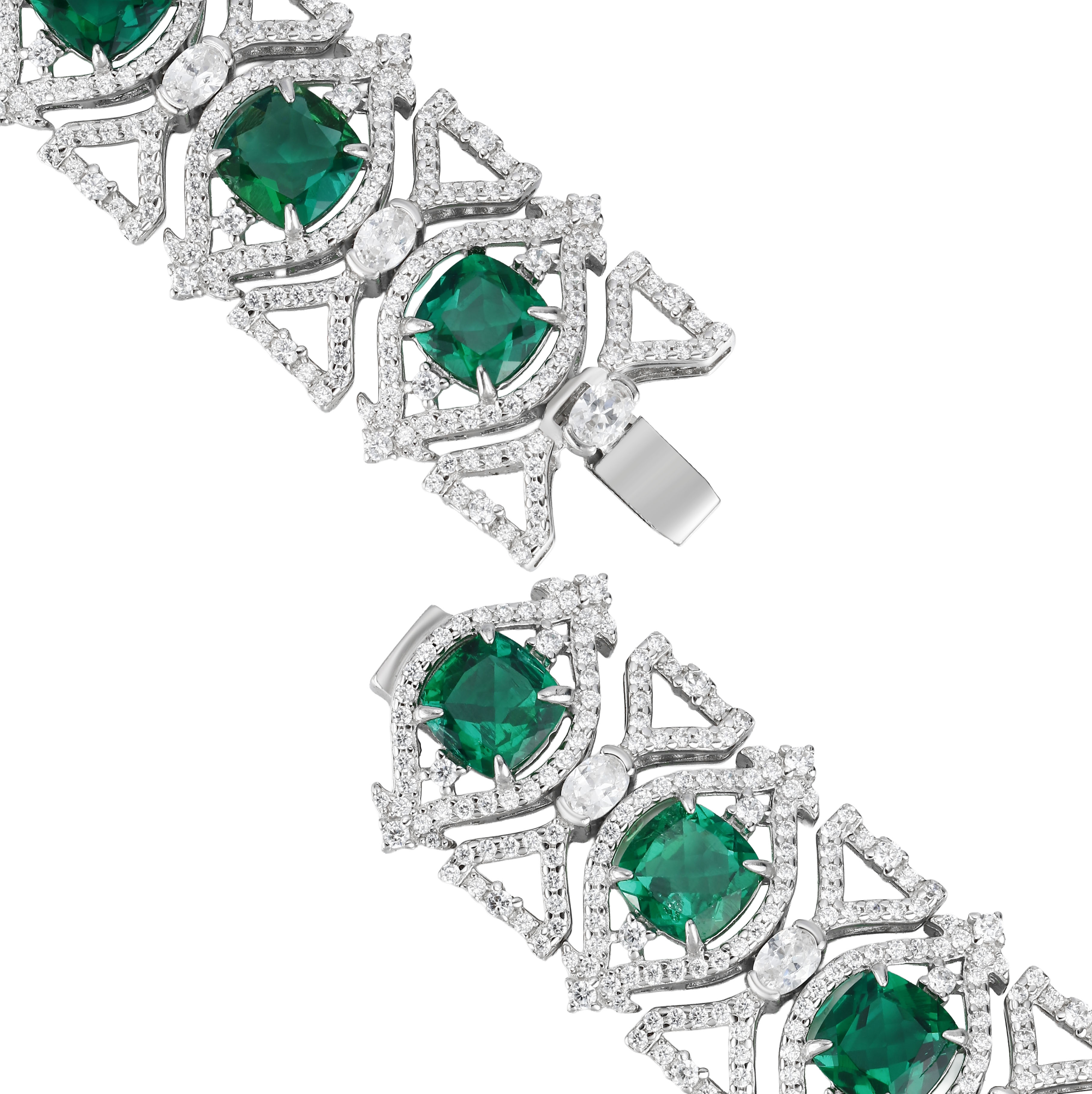 The Emerald Deco Bracelet