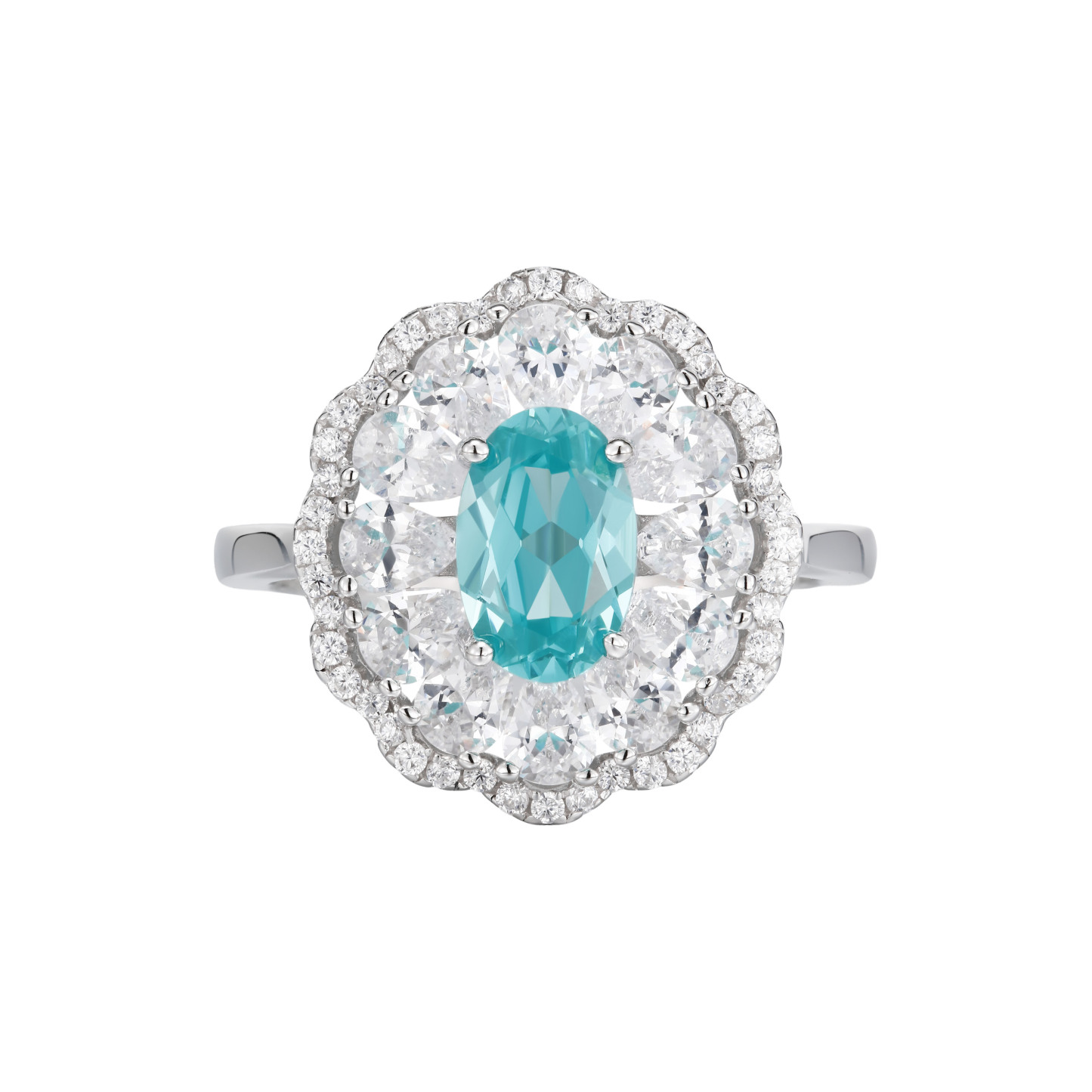 The Paraiba Bloom Ring