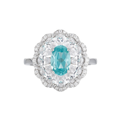The Paraiba Bloom Ring