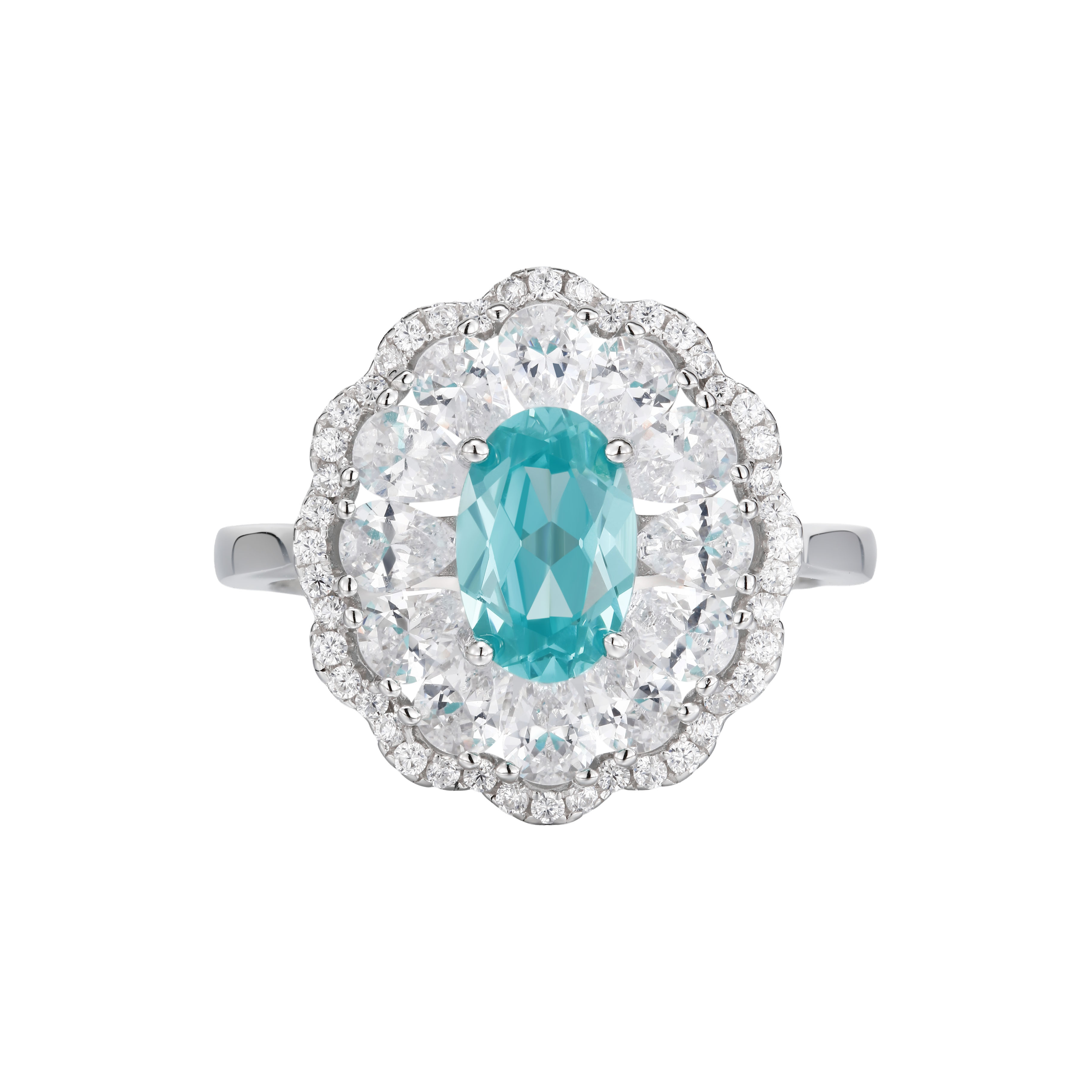 The Paraiba Bloom Ring