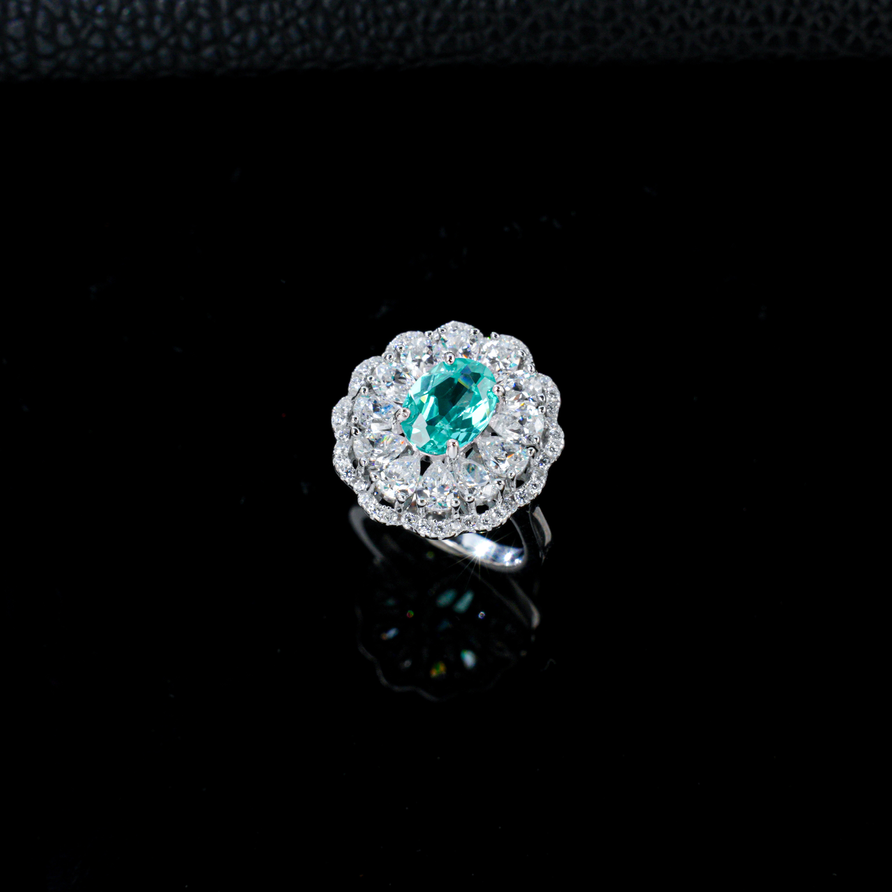 The Paraiba Bloom Ring