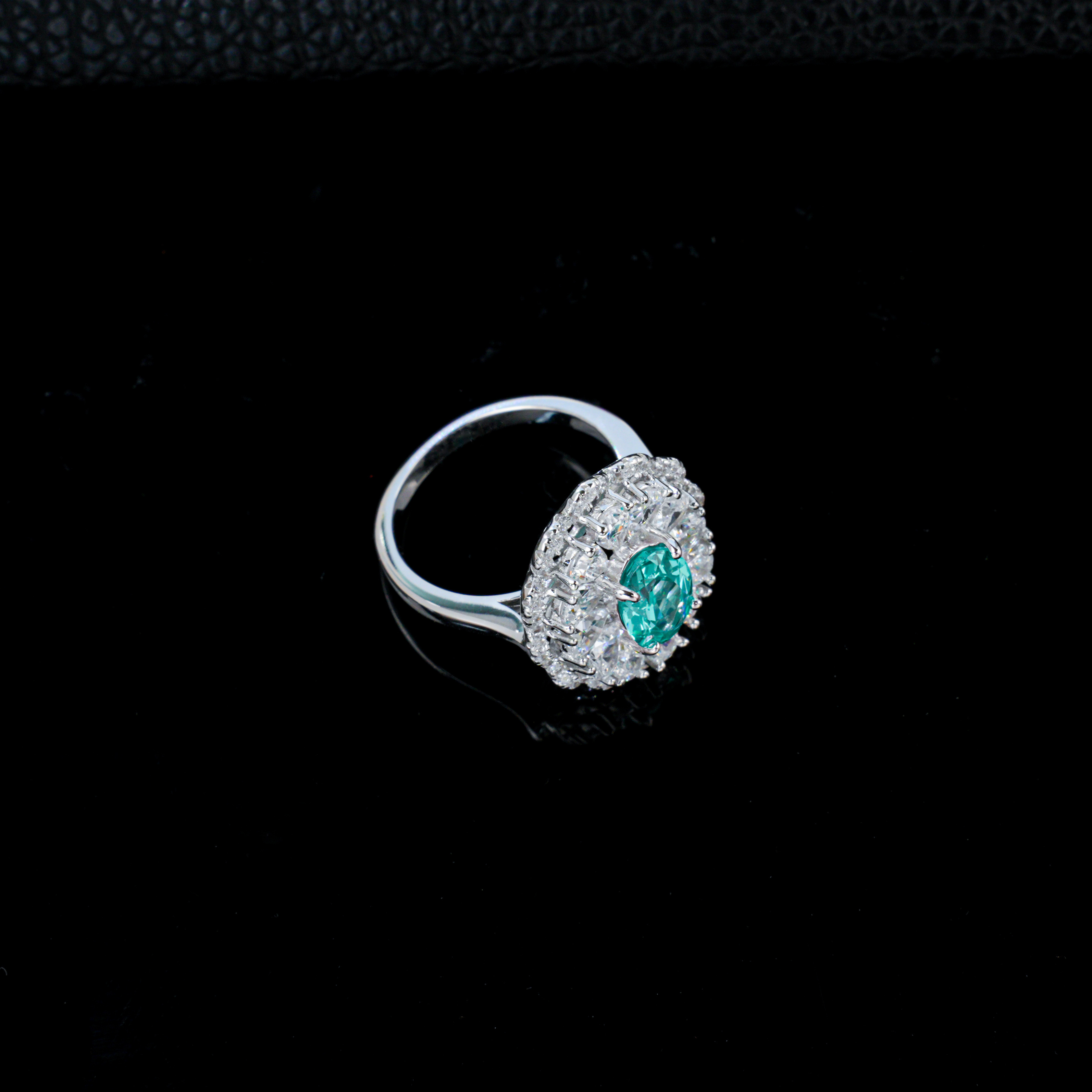 The Paraiba Bloom Ring