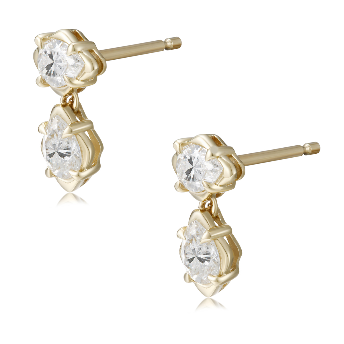 The Petal Drop Studs