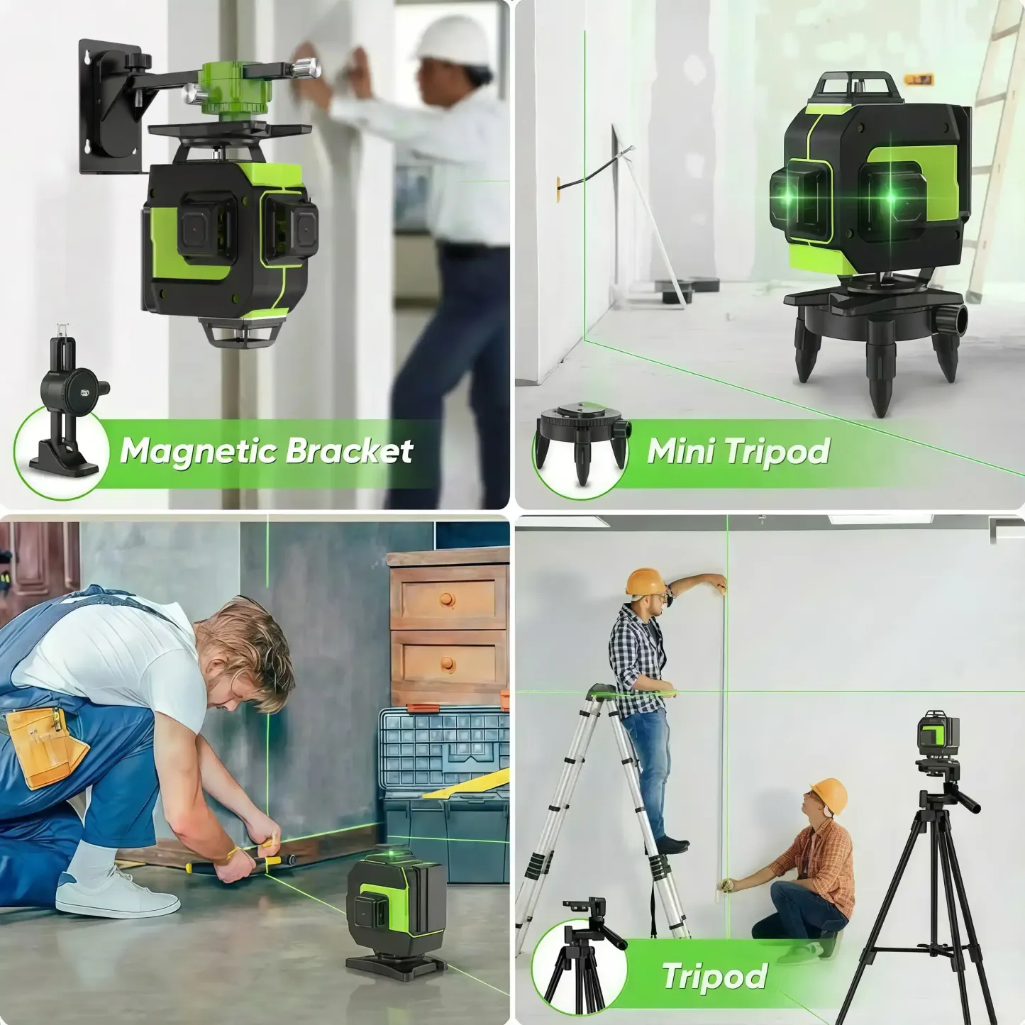 SEEKTOOL LX360 Pro Cross Line Laser Level