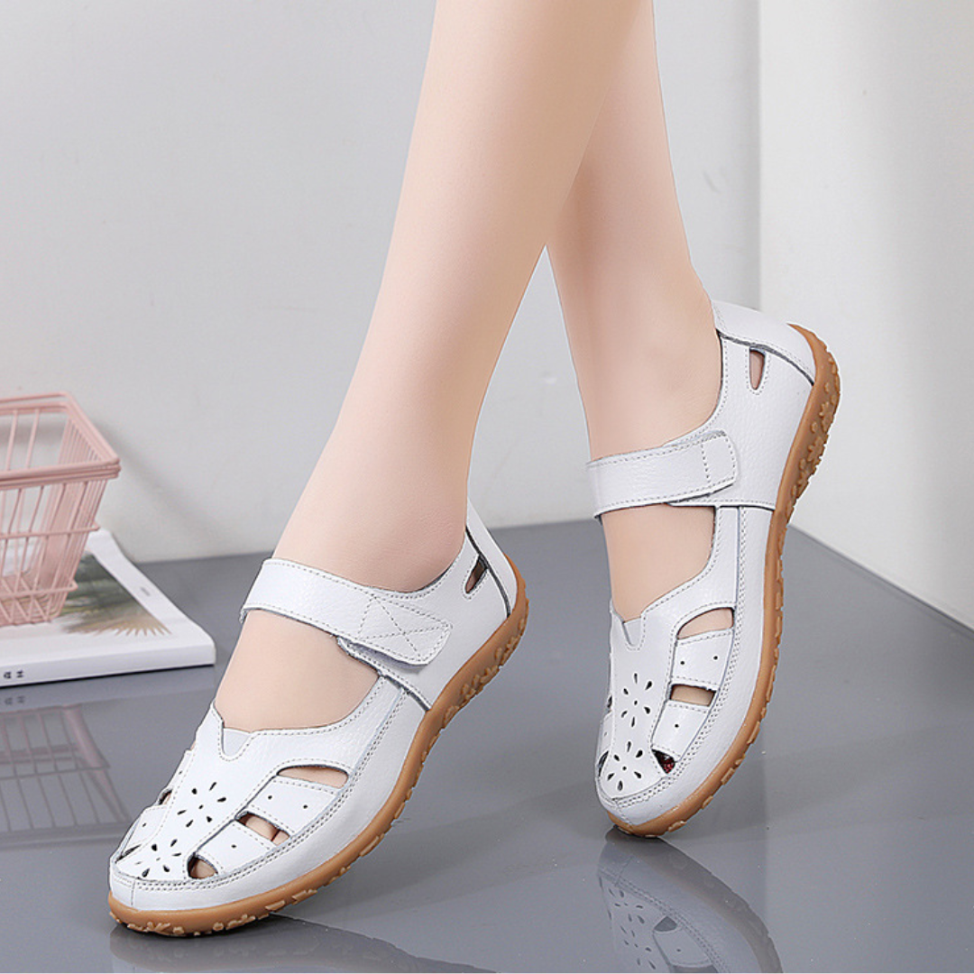 Uniqcomfy Wide Toe Box and Wide Size Leather Shoes