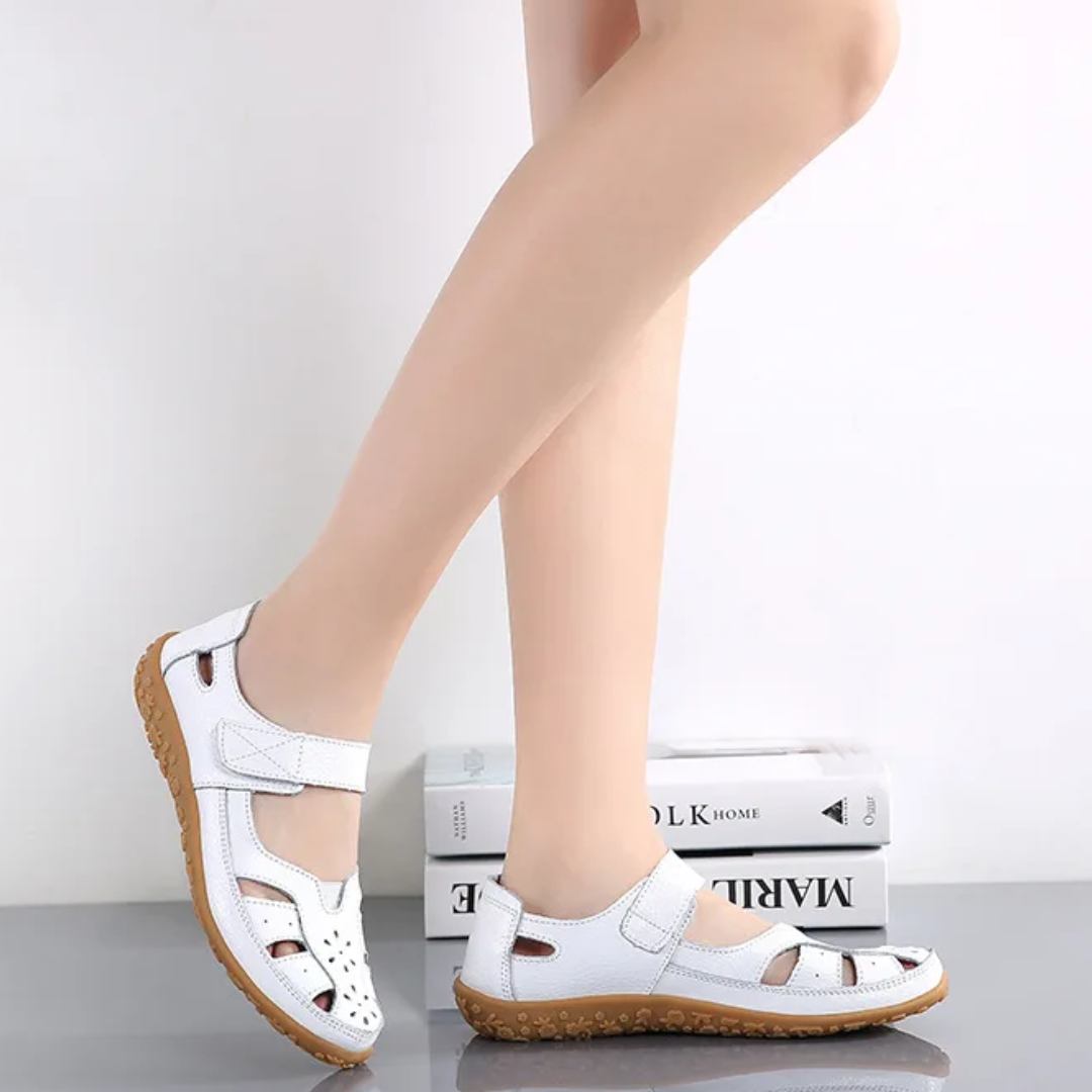 Uniqcomfy Wide Toe Box and Wide Size Leather Shoes