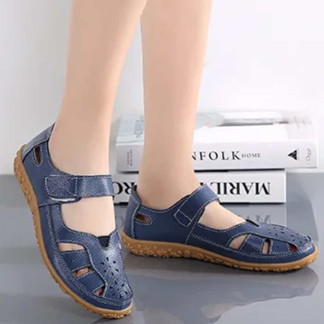 Uniqcomfy Wide Toe Box and Wide Size Leather Shoes