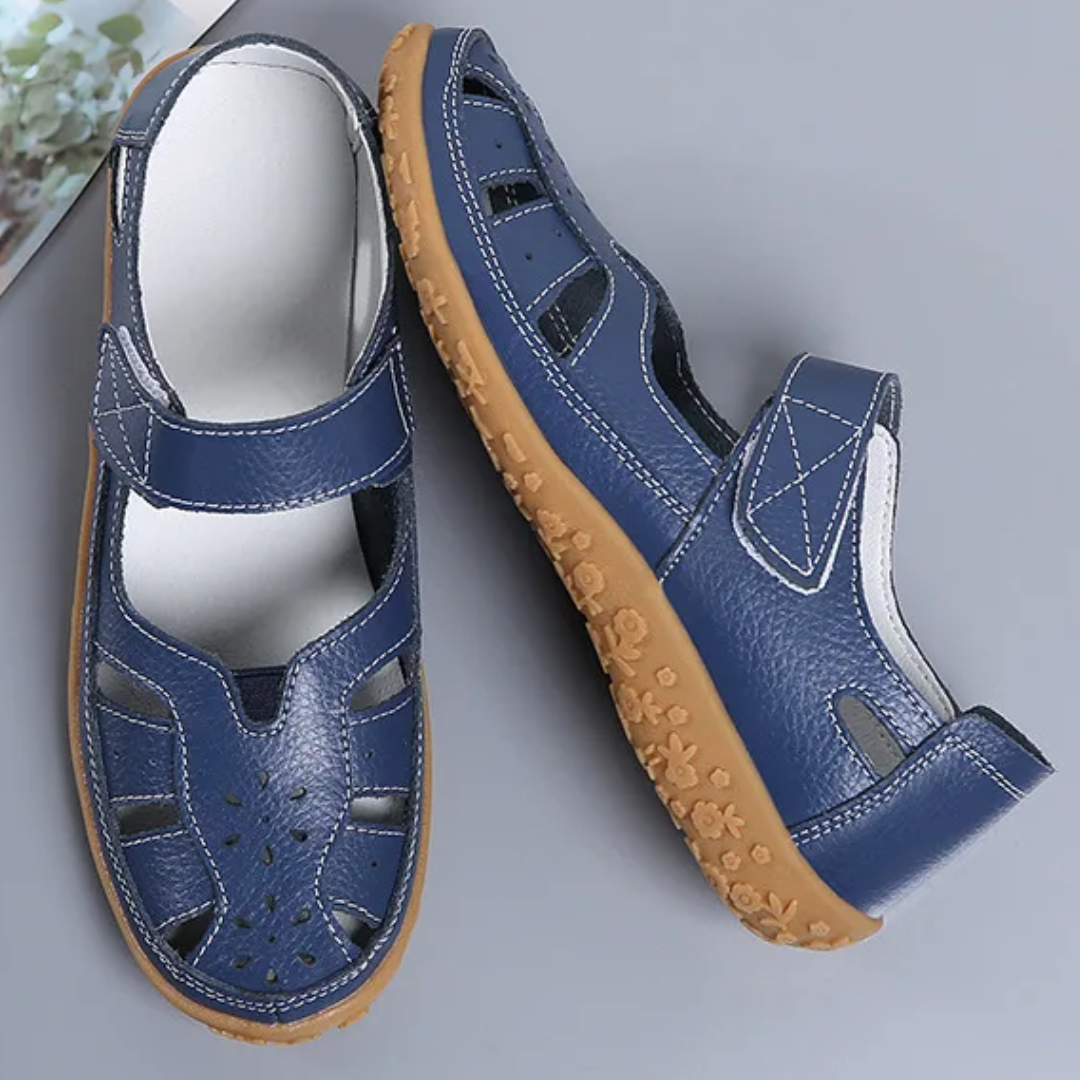 Uniqcomfy Wide Toe Box and Wide Size Leather Shoes