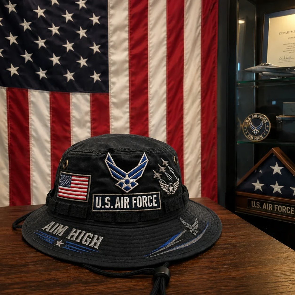 ✈️Last Day Promo: 49% OFF 🎖️ - U.S. Air Force Aim High Tribute Boonie Hat-hypecapco
