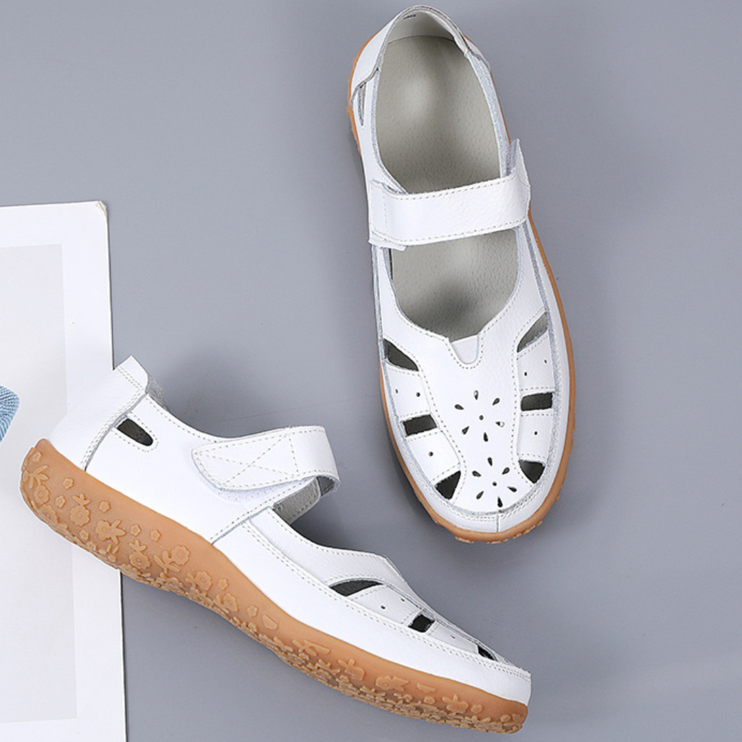 Uniqcomfy Wide Toe Box and Wide Size Leather Shoes