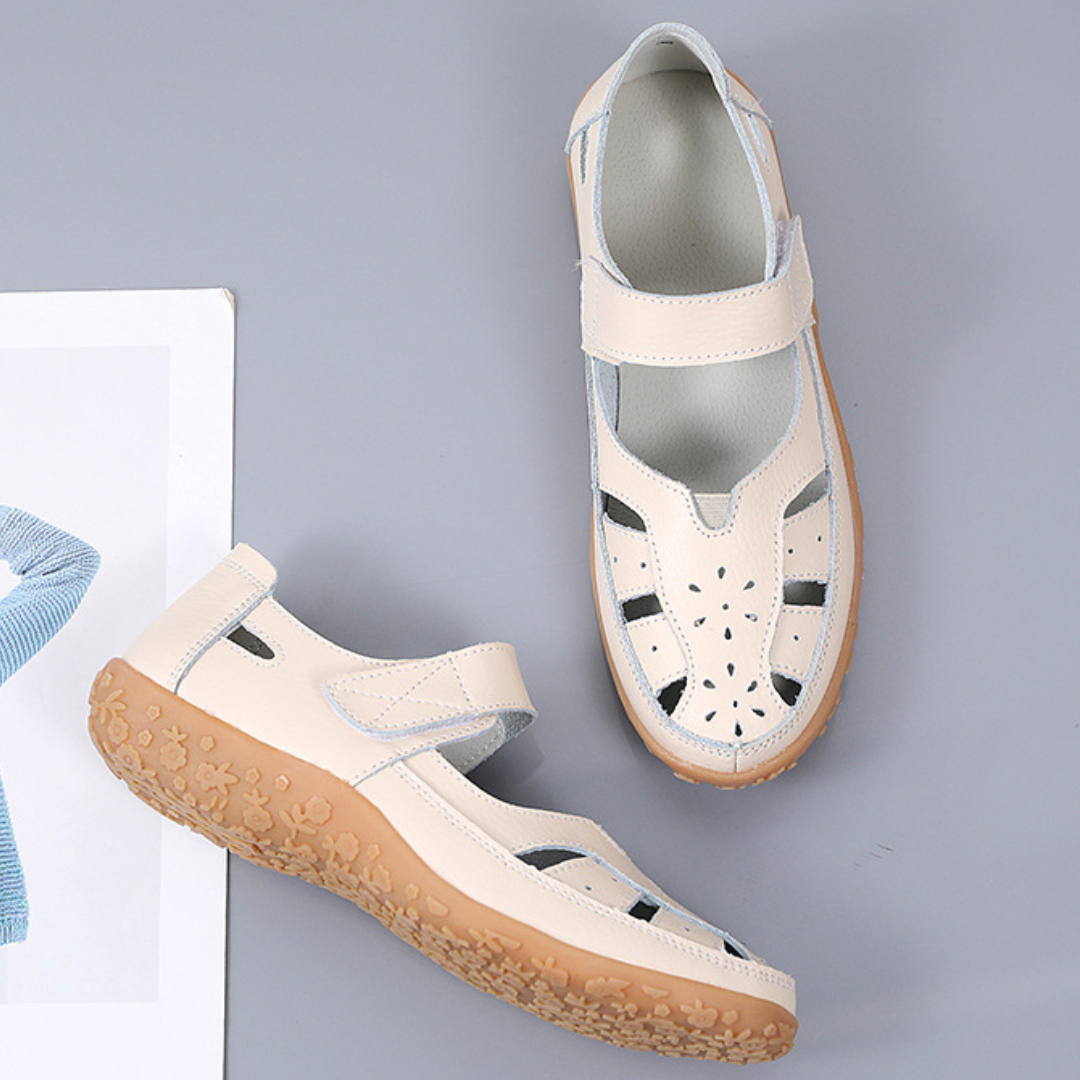 Uniqcomfy Wide Toe Box and Wide Size Leather Shoes