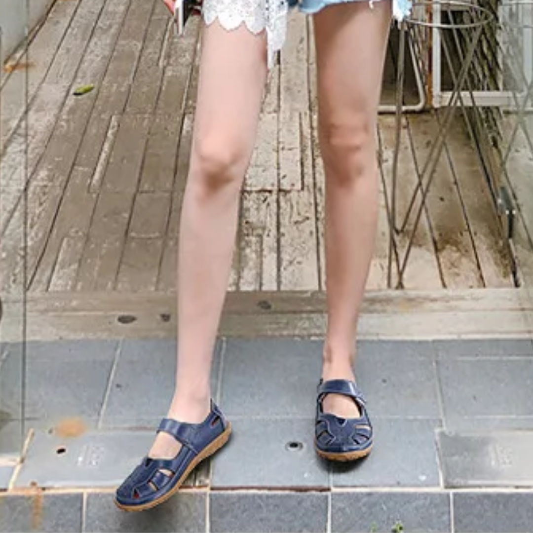 Uniqcomfy Wide Toe Box and Wide Size Leather Shoes