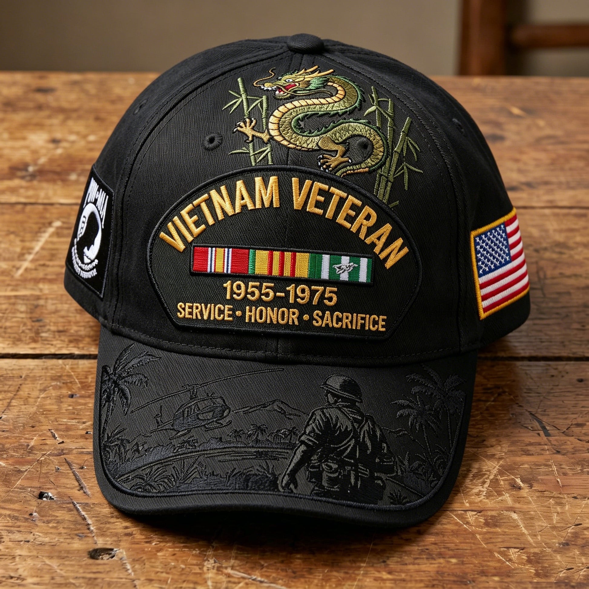 Last Day Promo: 49% OFF 🎖️ - Vietnam Veteran Tribute Cap-hypecapco