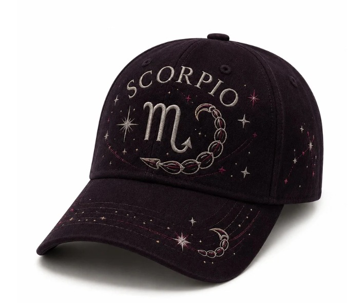 zodiac sign cap