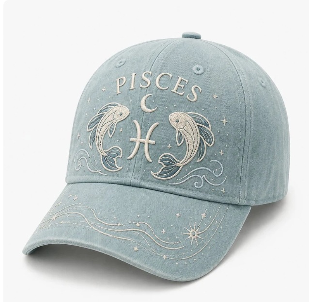 zodiac sign cap