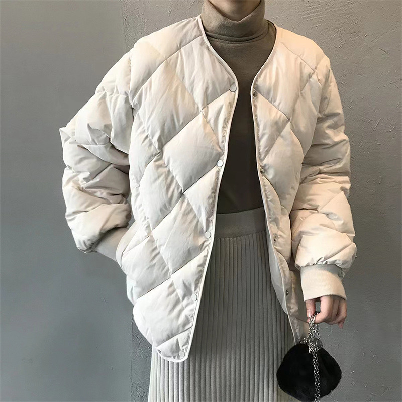 Designer down embroidered jacket-Massicos