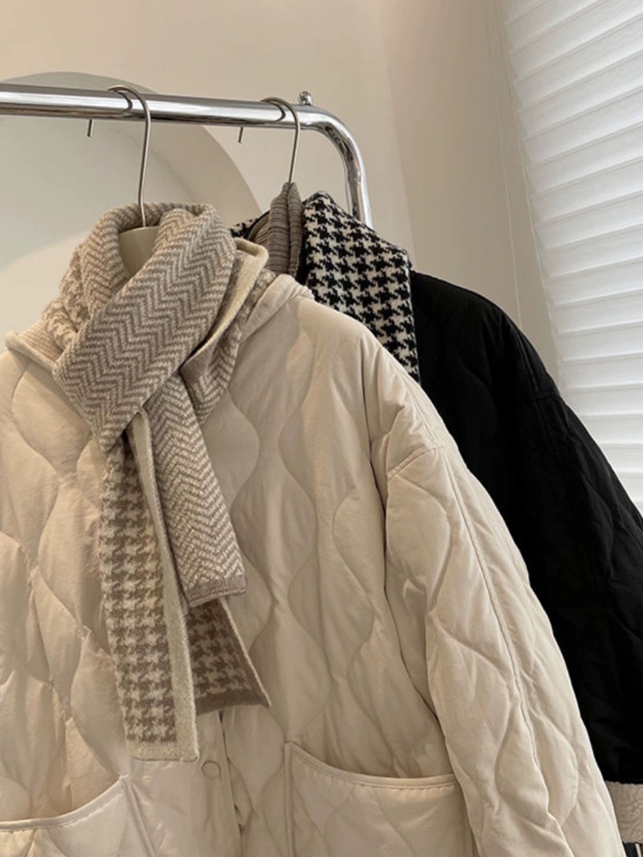 Designer down embroidered jacket-Massicos