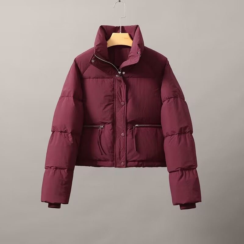 Designer down embroidered jacket-Massicos