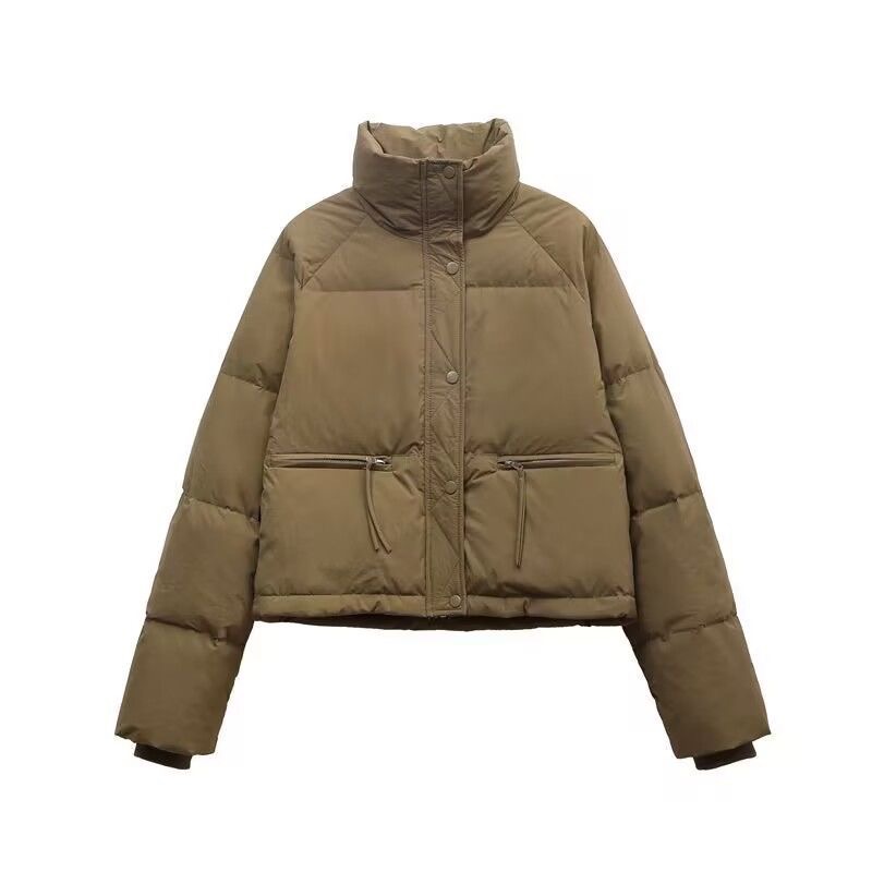 Designer down embroidered jacket-Massicos