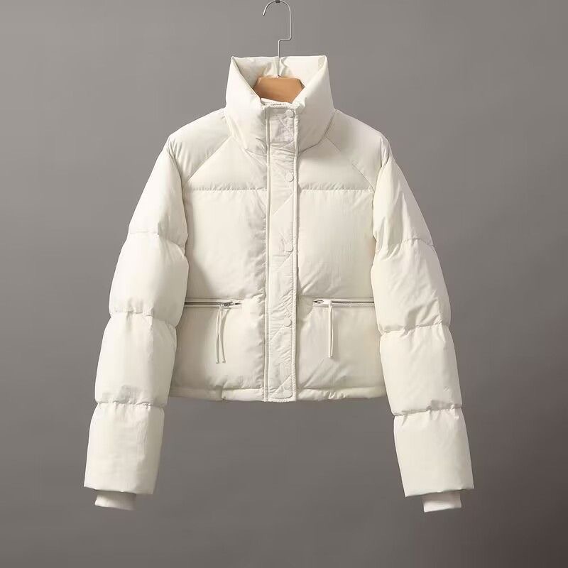 Designer down embroidered jacket-Massicos