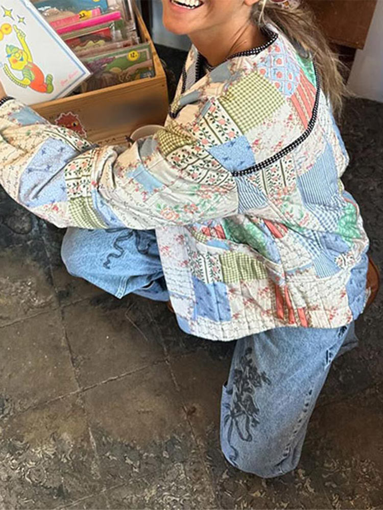 Casual single breasted jacket-Massicos