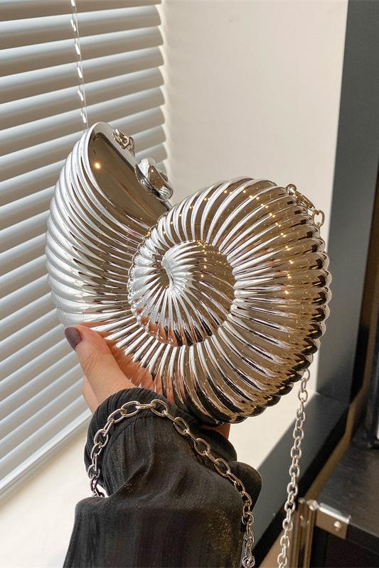 Acrylic Crossbody Bag Summer Conch Evening Bag-ROVOLE