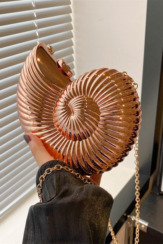 Acrylic Crossbody Bag Summer Conch Evening Bag-ROVOLE