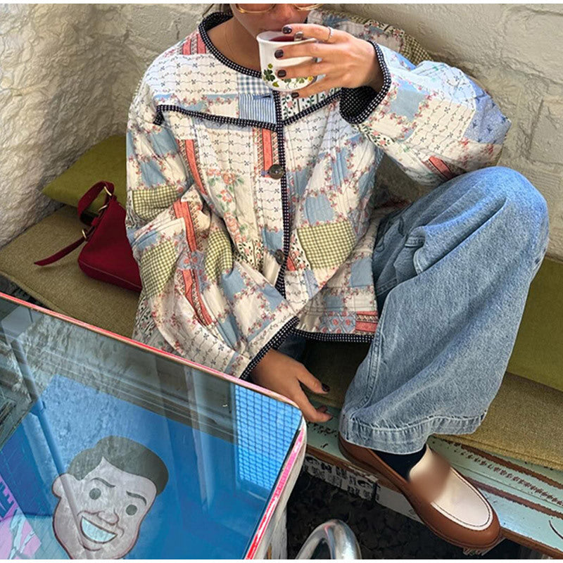 Casual single breasted jacket-Massicos