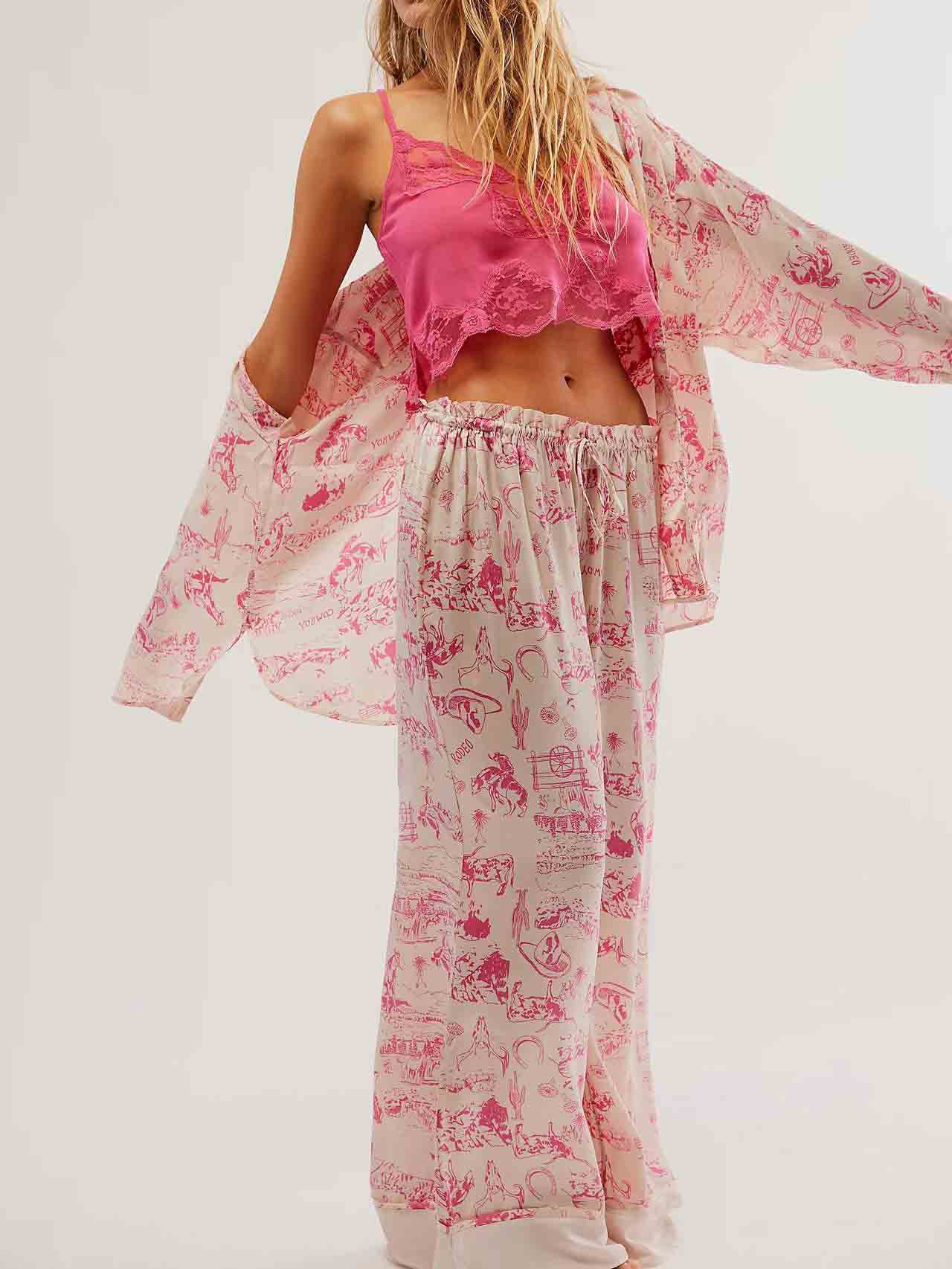Rustic Combo Pajama Set-Massicos