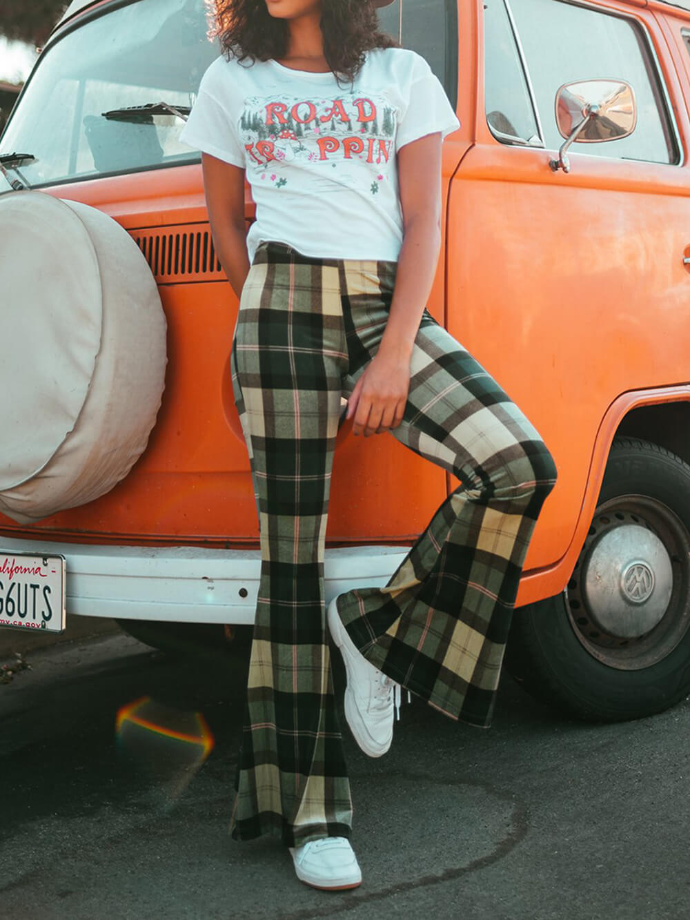 Versatile Casual Bootcut Trousers-Massicos