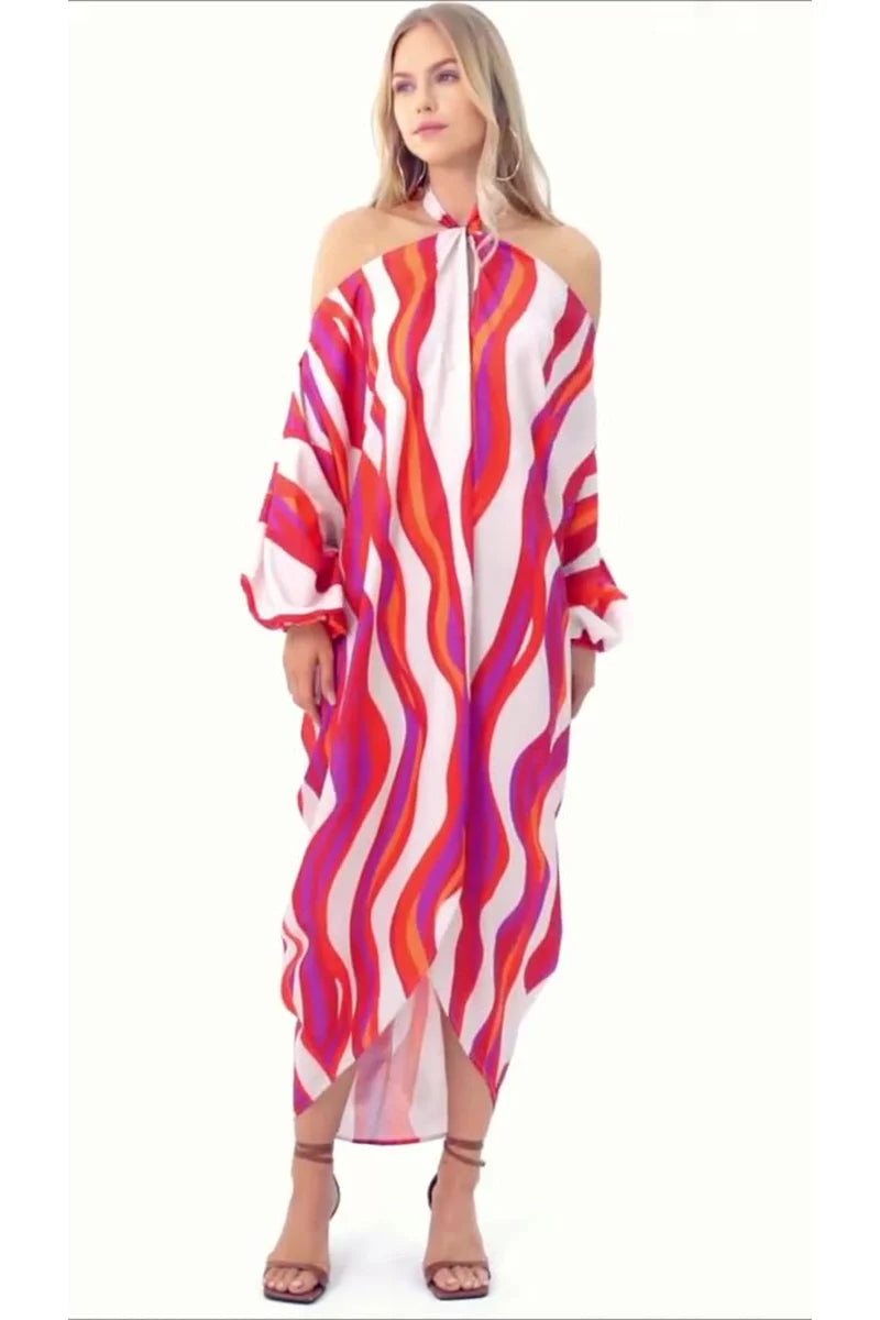 Halter Swimsuit and One Shoulder Bikini-ROVOLE