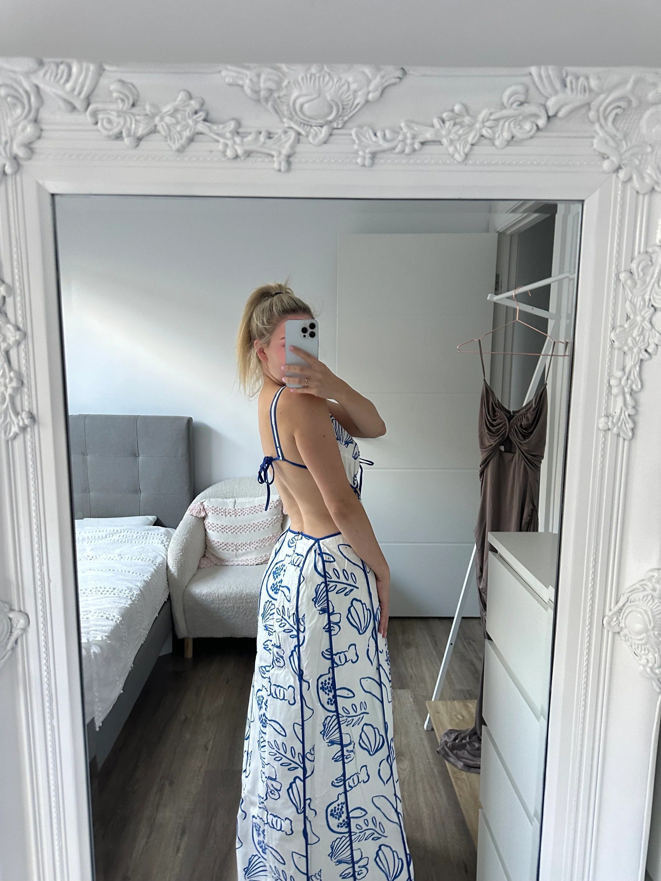 Shoreline Chic Maxi Dress-Massicos