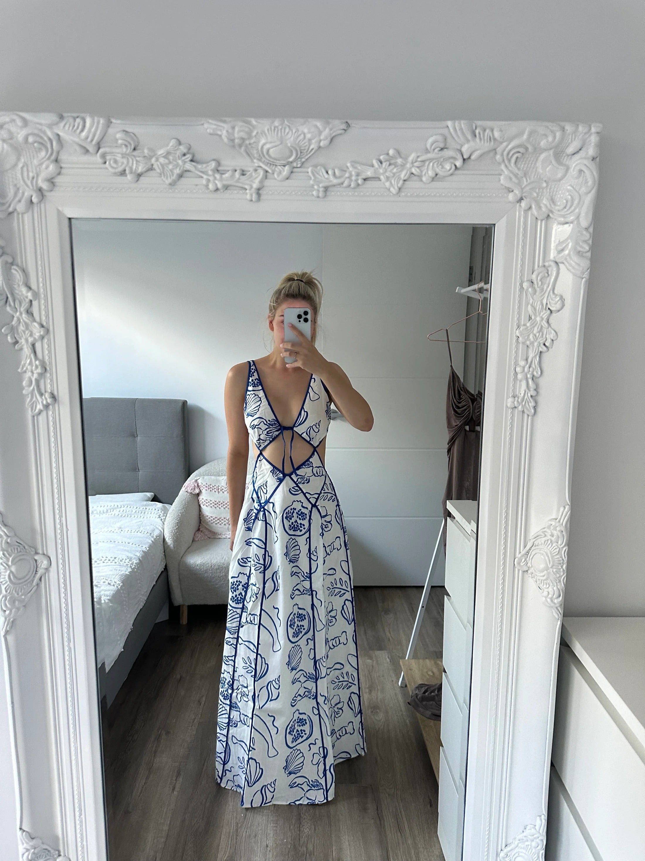Shoreline Chic Maxi Dress-Massicos