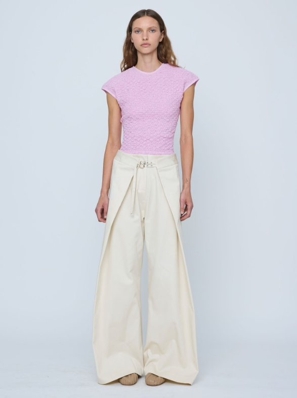 Anser Wide Leg Buckle Pant-Massicos