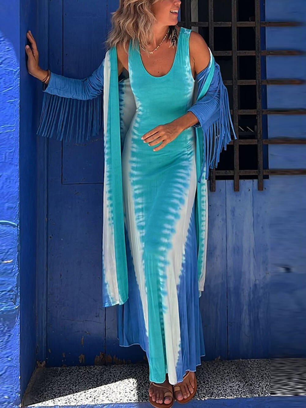 Casual Resort Dress-Massicos