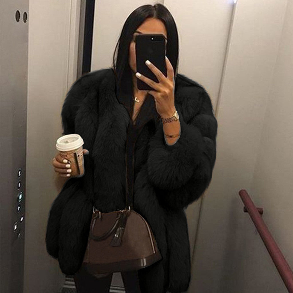 Faux Fur Coat-ROVOLE