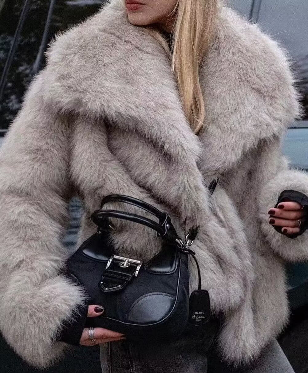 Margot Faux Fur Coat-CALLISTARI