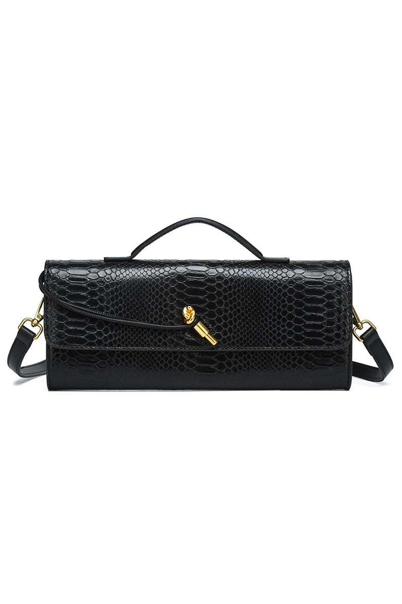 Woven Design Evening Clutch Bag-ROVOLE