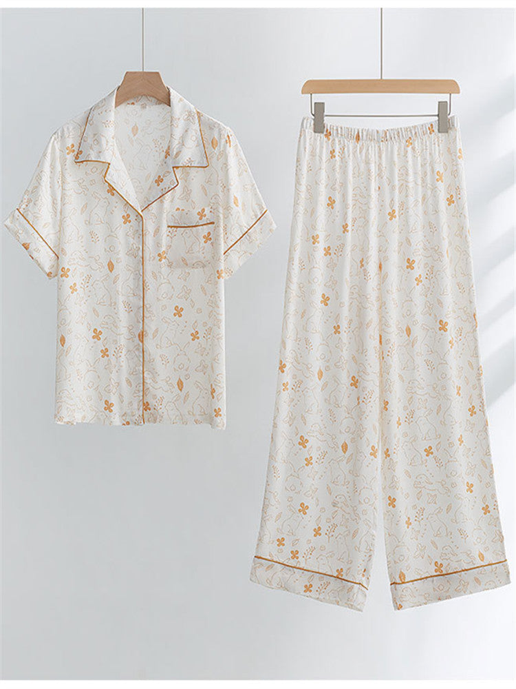 Bamboo Cotton Gauze Sleepwear Set-Massicos