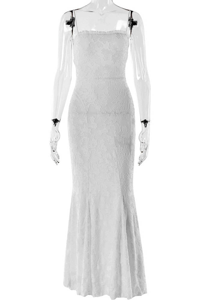 Tied Allure – Backless Slim Dress-ROVOLE