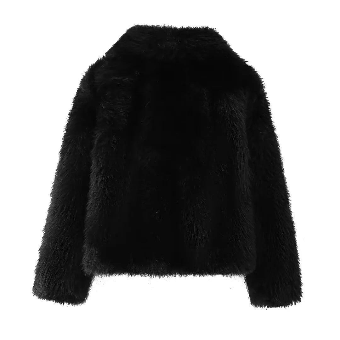 Faux Fur Coat-ROVOLE