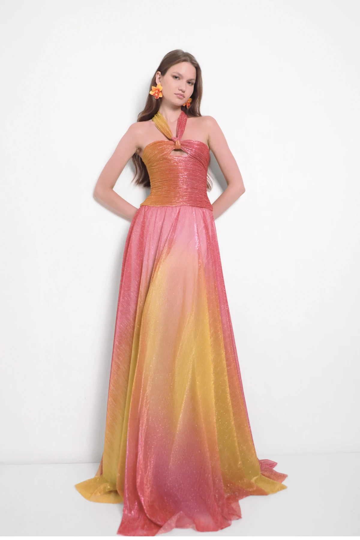 Vrieya Maxi Dress-ROVOLE