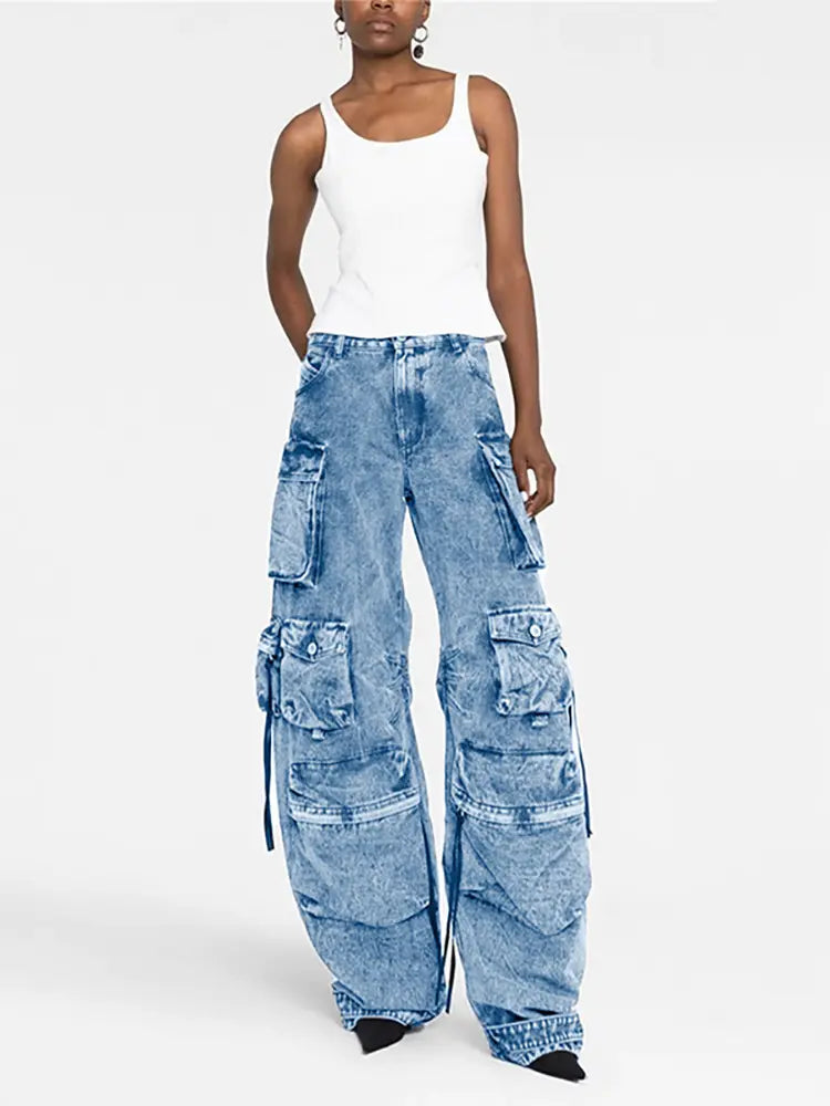 Street-Style Cargo Pants-Massicos