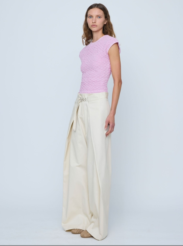 Anser Wide Leg Buckle Pant-Massicos