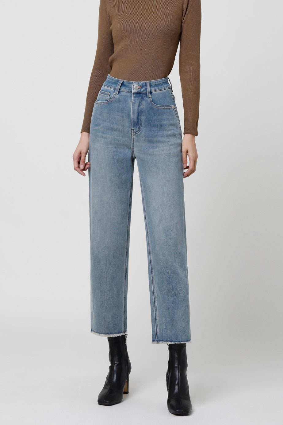 Vintage French Cigarette Jeans-ROVOLE
