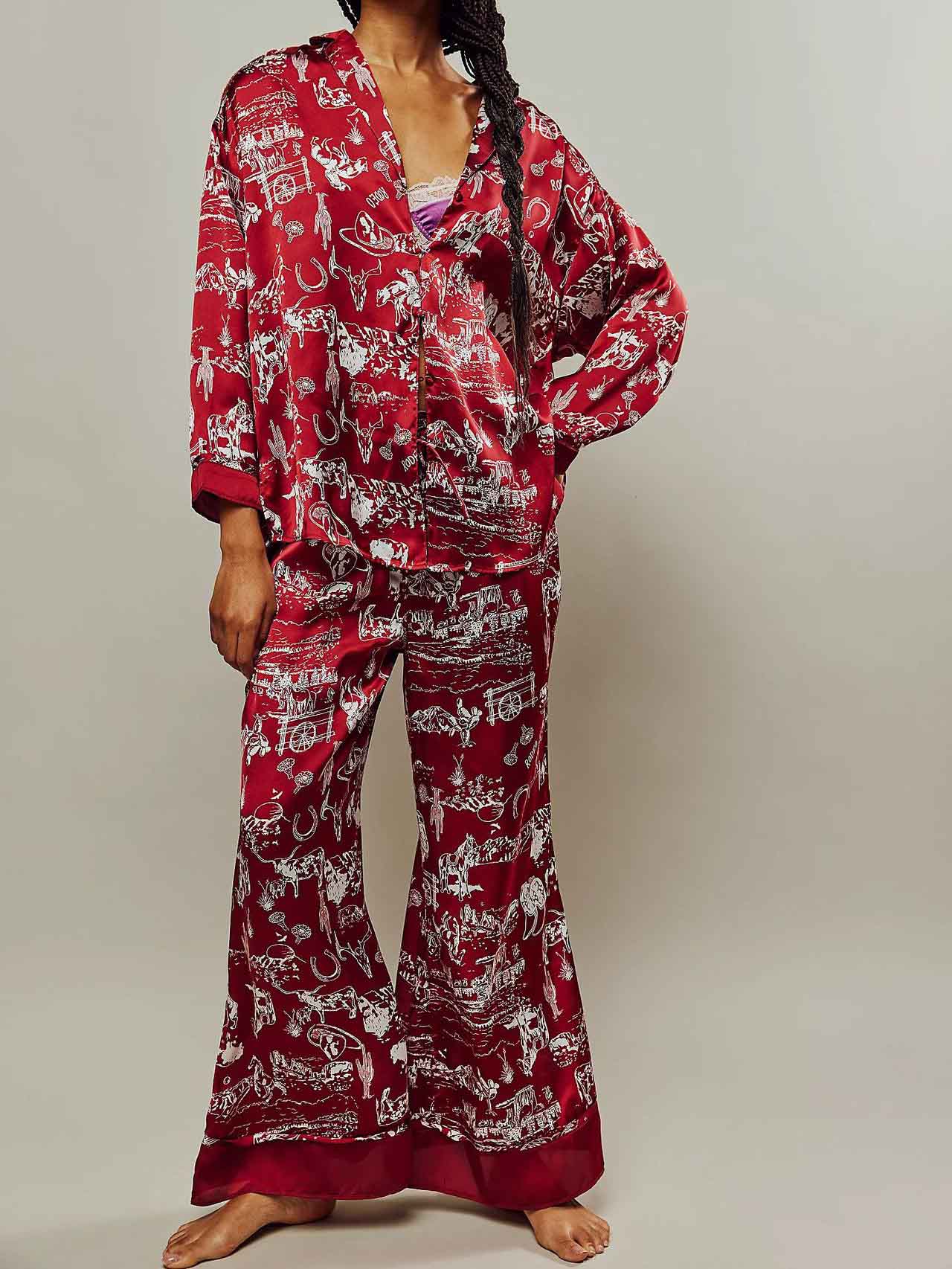 Rustic Combo Pajama Set-Massicos