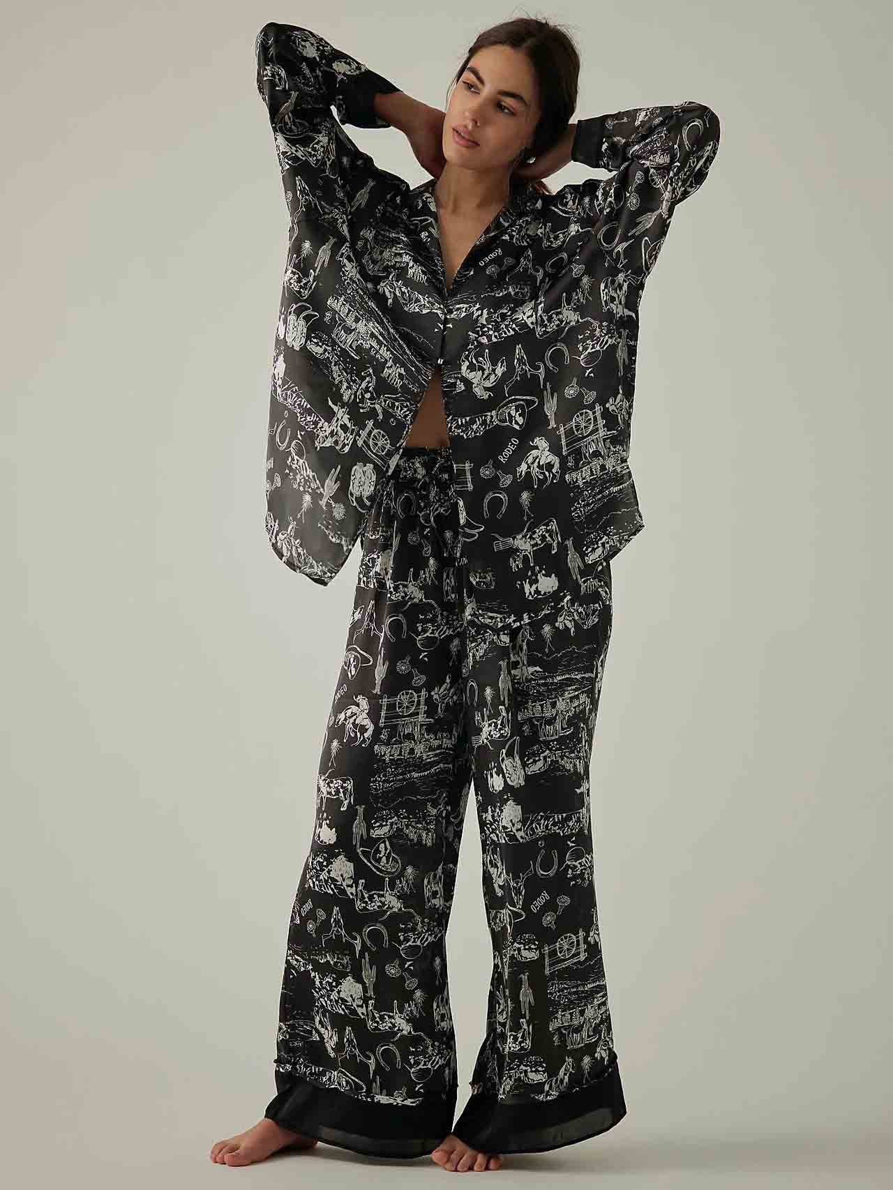 Rustic Combo Pajama Set-Massicos